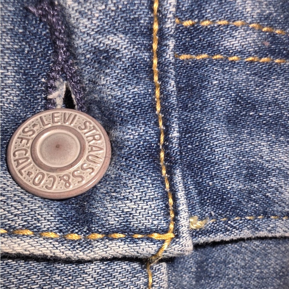 Women's Blue Straight Leg Jeans - Picture 11 of 11